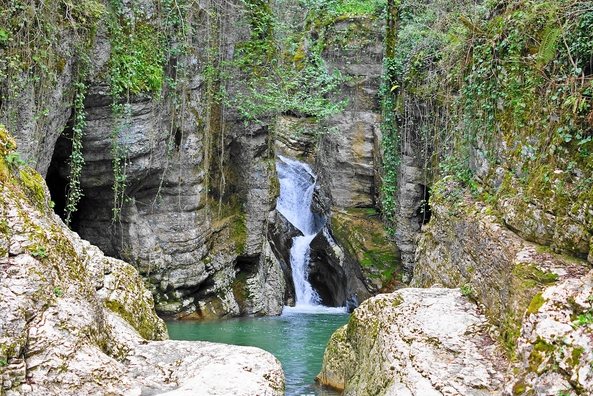 Agura Waterfalls and Mount Akhun Nature Tour