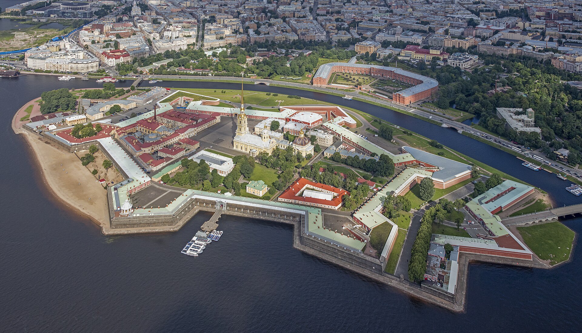 Peter and Paul Fortress and Neva Islands Tour
